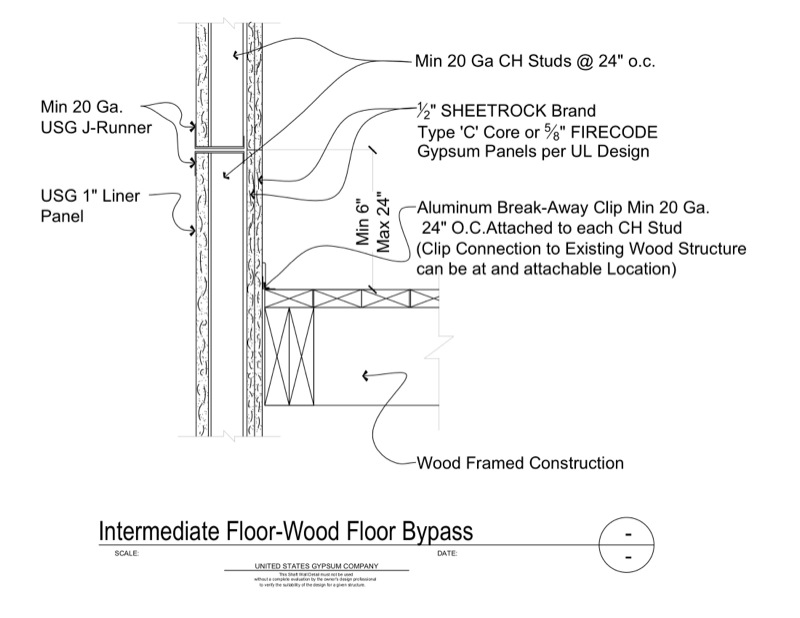 Design Details Details Page - Shaft Wall Intermediate Floor Wood Floor ...